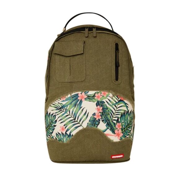 Sprayground Tropical Mirage Tactical Backpack - Picture 1 of 8